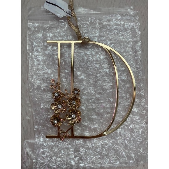 Anthropologie Floral Monogram Ornament - Picture 15 of 16